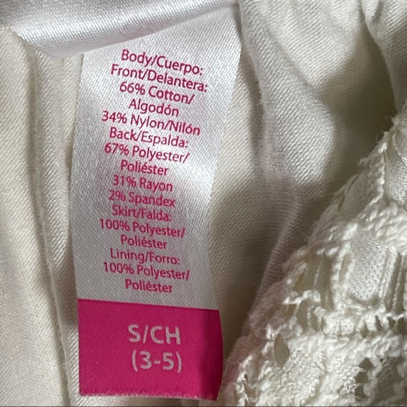 crochet top Hi-lo floral handkerchief dress with back cut out retro y2k - Picture 8 of 11